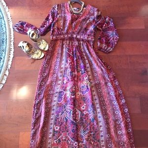 Anthropologie Ranna Gill Maxi Dress